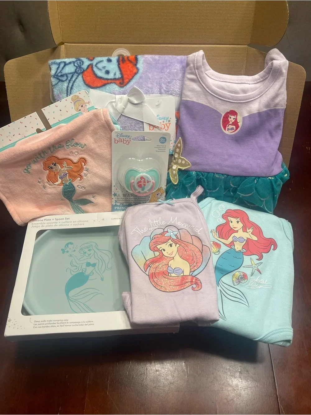 Disney The Little Mermaid Baby Bundle